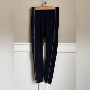 Fabletics Motion 365 Black/Gold Leggings